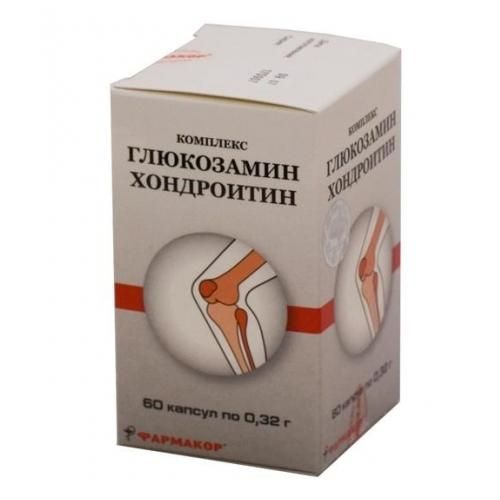 Глюкозамин хондроитин комплекс капсулы, 60 шт. Глюкозамин хондроитин комплекс капсулы, 60 шт.