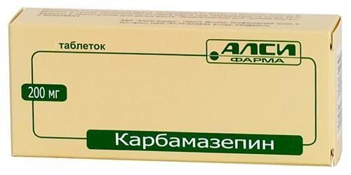 Карбамазепин таблетки 200 мг 40 шт. упак. Карбамазепин таблетки 200 мг 40 шт. упак.