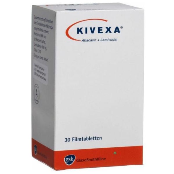 Кивекса таблетки 600 мг+300 мг, 30 шт.