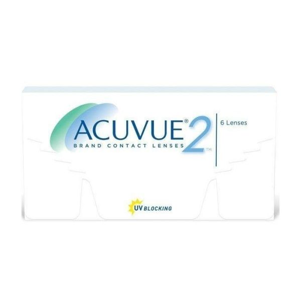 Контактные линзы Acuvue 2 двухнедельные 6 шт / +6.00/8.7/14.0 уп.