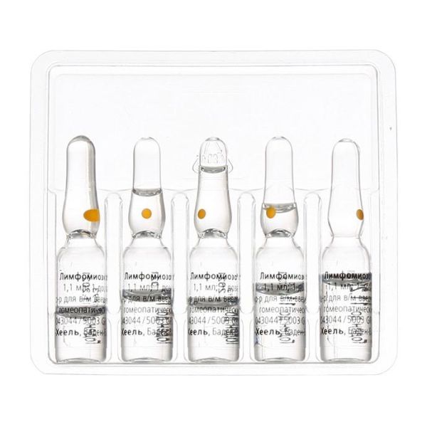 Лимфомиозот р-р для в/мыш. введ.1,1 мл ампулы блистер 5 шт.