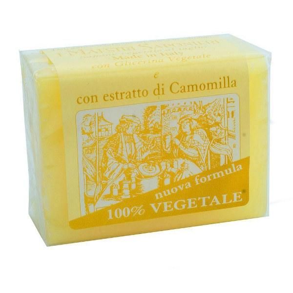 Мыло Iteritalia натуральное растительное Мастера Мыловары Ромашка 150г упак.