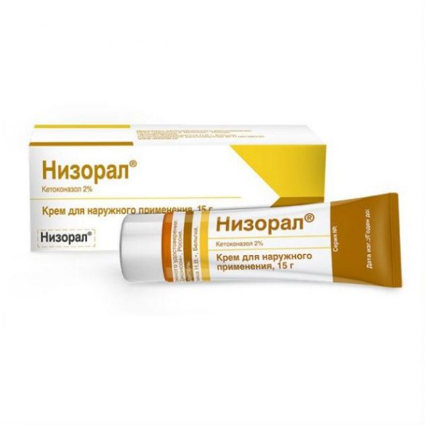 Низорал крем 2% 15 г Низорал крем 2% 15 г