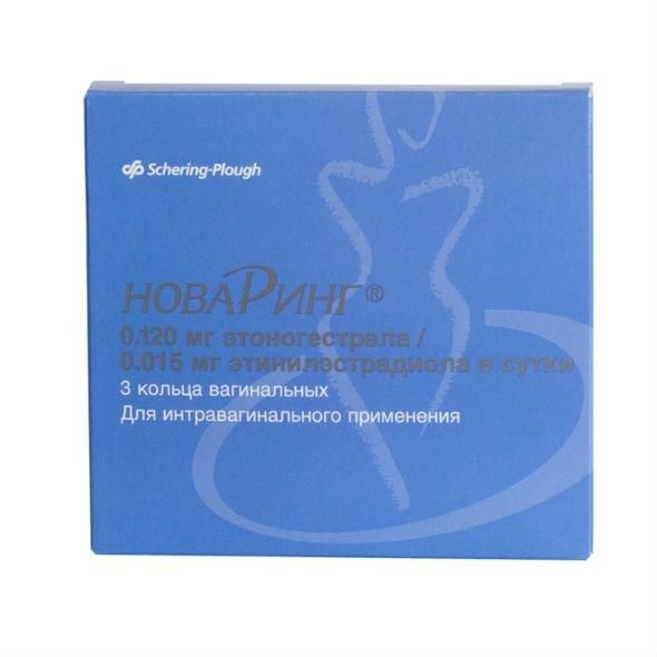 Новаринг кольца вагинальные, 3 шт.