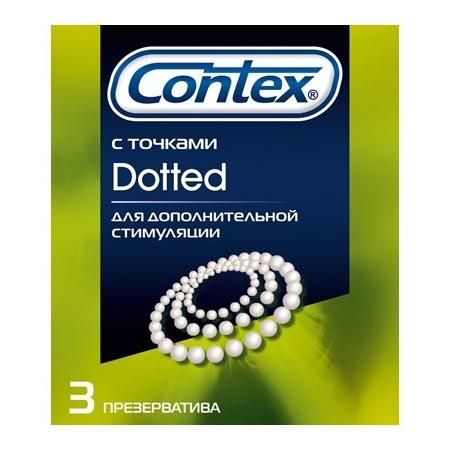Презервативы Контекс Dotted упаковка, 3 шт.