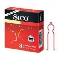 Презервативы Sico Sensitive контурные, 3 шт.