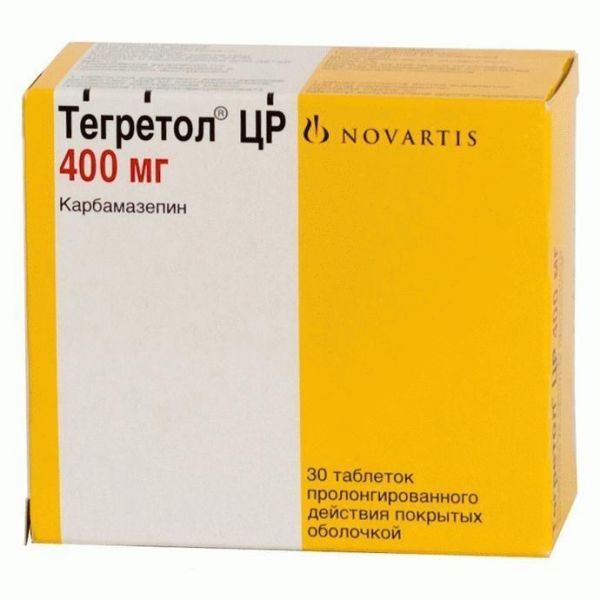Тегретол цр таблетки ретард 400 мг, 30 шт. Тегретол цр таблетки ретард 400 мг, 30 шт.