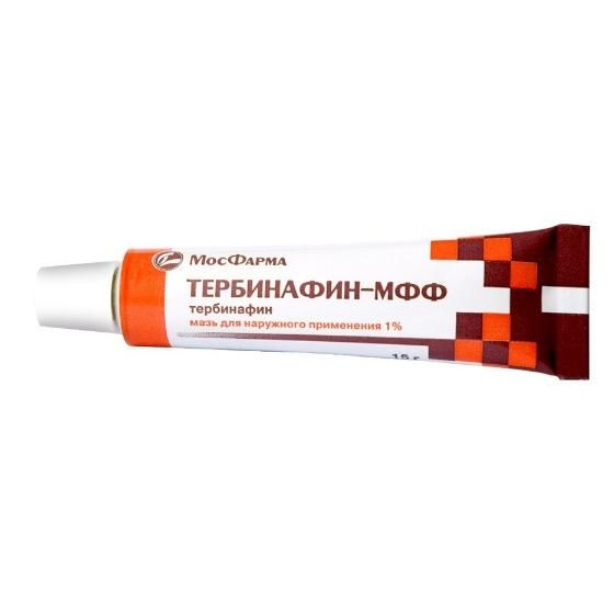 Тербинафин МФФ мазь 1%, 15 г Тербинафин МФФ мазь 1%, 15 г