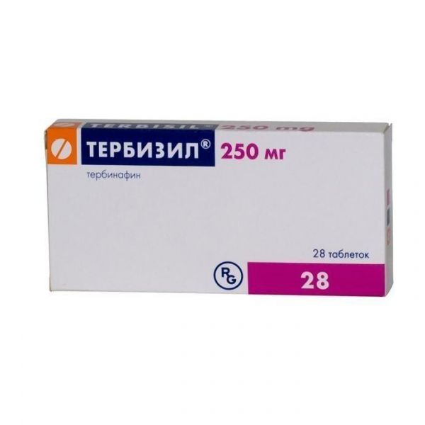 Тербизил таблетки 250 мг, 28 шт. Тербизил таблетки 250 мг, 28 шт.