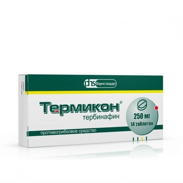 Термикон таблетки 250 мг, 14 шт. Термикон таблетки 250 мг, 14 шт.