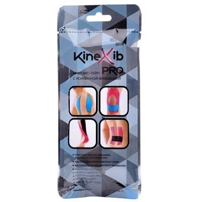 Тейп Кинексиб PRO с усиленной фиксацией, черный 5 см х 1 м