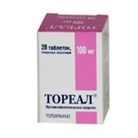Тореал таблетки 100 мг, 28 шт. Тореал таблетки 100 мг, 28 шт.