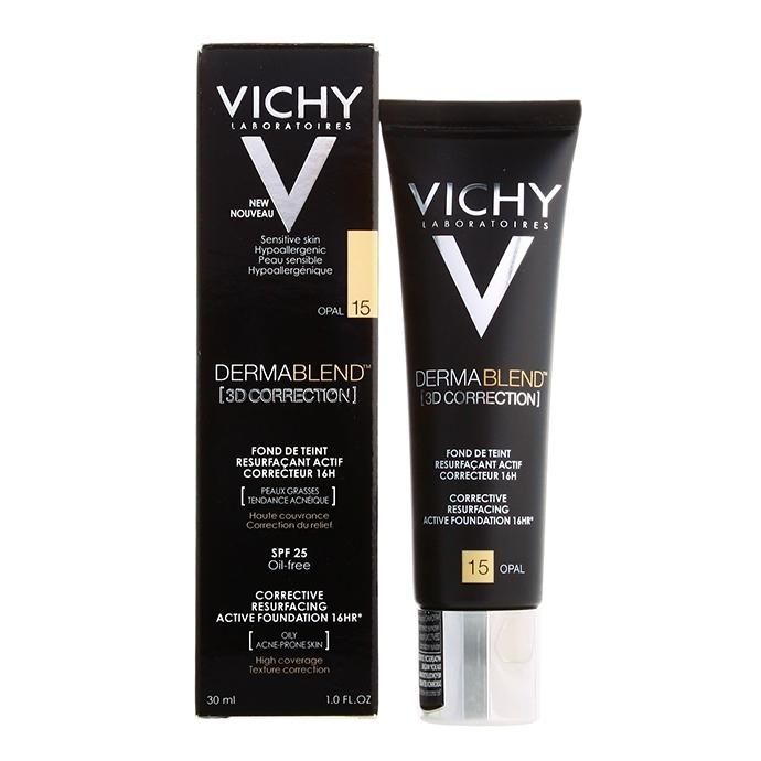 Vichy Dermablend 3D тональная основа корректирующий макияж тон 15 30 мл