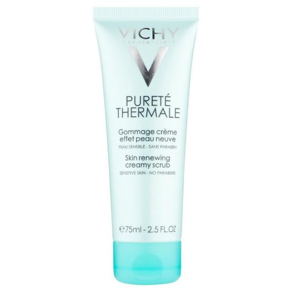 Vichy Purete Thermale крем-скраб обновляющий кожу лица 75 мл