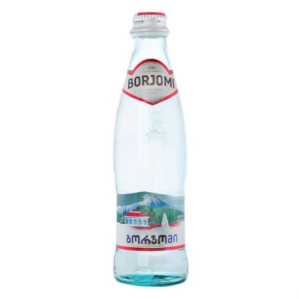 Вода Боржоми минеральная стекло 0,33 л