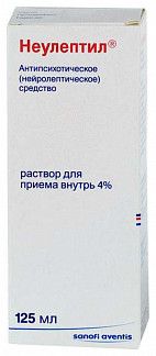 Неулептил капли для приема внутрь 4%, 30 мл