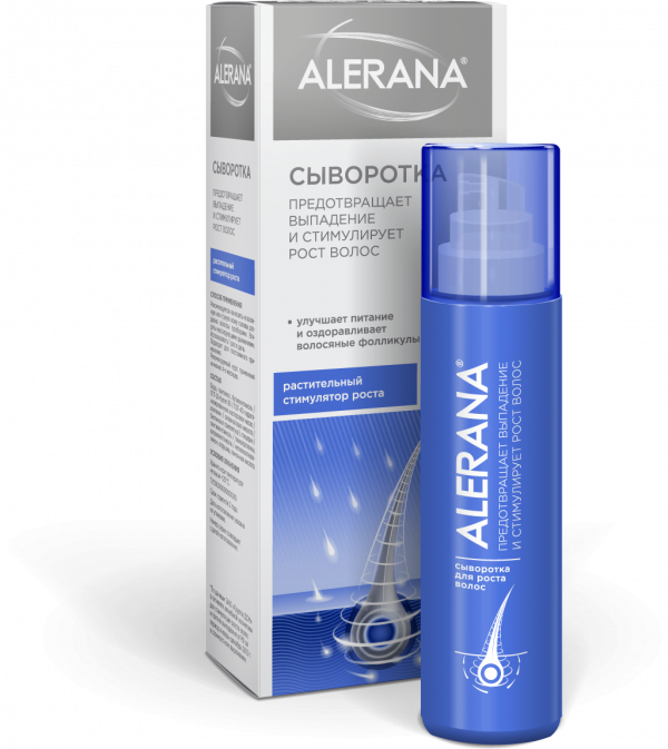 Алерана сыворотка для роста волос 100мл / ALERANA Алерана сыворотка для роста волос 100мл / ALERANA
