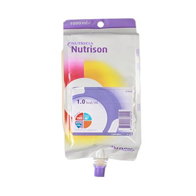 Нутриция нутризон с пищевыми волокнами пакет 1л