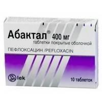 Абактал таблетки покрыт.плен.об. 400 мг, 10 шт.