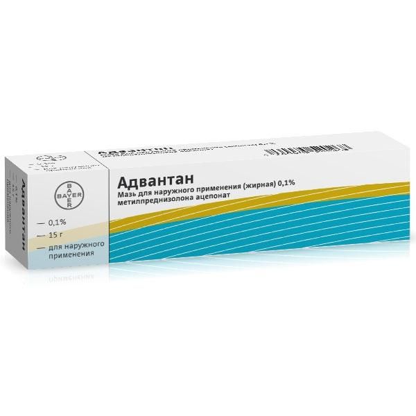 Адвантан мазь жирная 0.1%, 15 г Адвантан мазь жирная 0.1%, 15 г