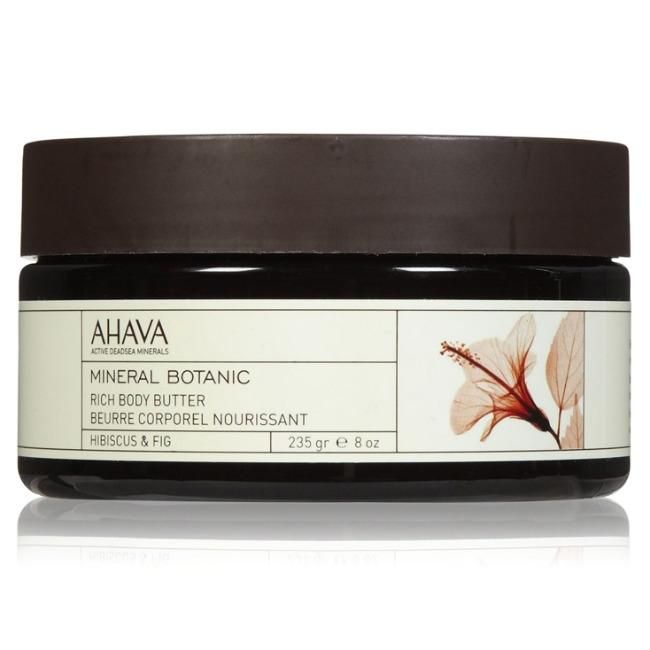 Ahava Mineral Botanic Насыщенное масло для тела гибискус и фига 235 г