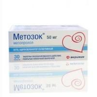 Метозок таб. пролонг. действ. п/о плен. 50мг n30 Метозок таб. пролонг. действ. п/о плен. 50мг n30