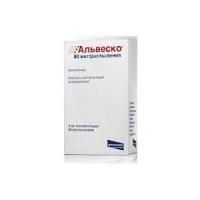 Альвеско аэрозоль для ингаляций 80 мкг/доза, 60 доз