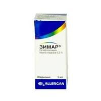 Зимар 0.3% капли глазные 5мл фл.-кап. х1 Зимар 0.3% капли глазные 5мл фл.-кап. х1