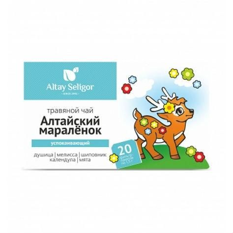 Altay Seligor Алтайский Мараленок травяной чай Успокаивающий 1,5 г пакетики 20 шт. Altay Seligor Алтайский Мараленок травяной чай Успокаивающий 1,5 г пакетики 20 шт.