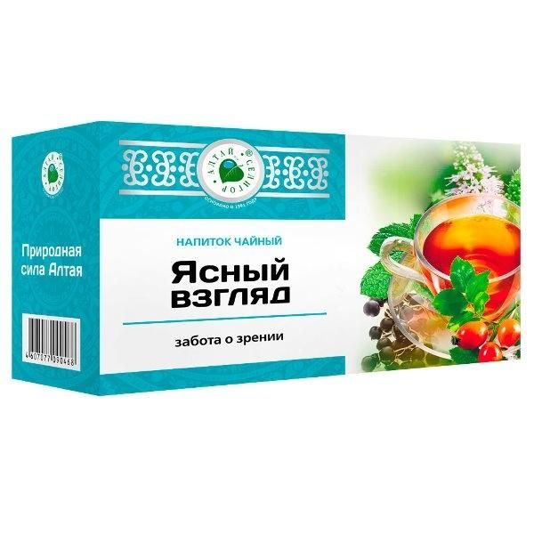 Altay Seligor Напиток чайный Ясный взгляд забота о зрении 1,5 г фильтр-пакетики 20 шт.