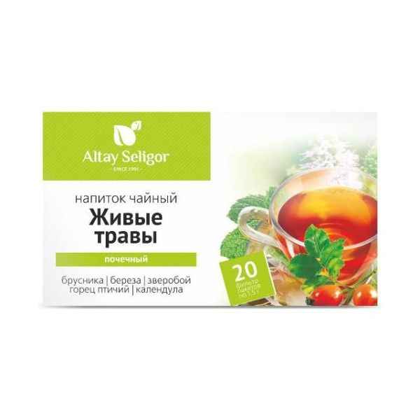 Altay Seligor Напиток чайный Живые травы почечный 1,5 г фильтр-пакетики 20 шт. Altay Seligor Напиток чайный Живые травы почечный 1,5 г фильтр-пакетики 20 шт.