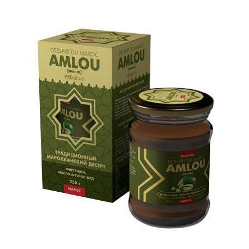 Amlou Dessert Du Maroc ореховая паста фисташки 250 мл