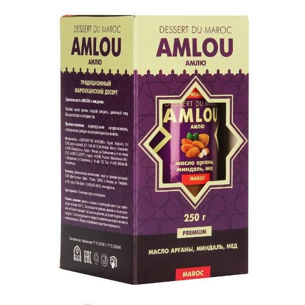 Amlou Dessert Du Maroc ореховая паста миндаль 250 мл