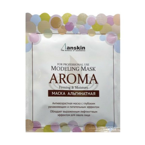 Anskin маска альгинатная антивозрастная питательная Aroma Modeling Mask саше 25 г Anskin маска альгинатная антивозрастная питательная Aroma Modeling Mask саше 25 г