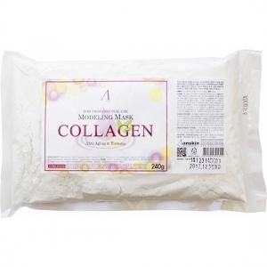 Anskin маска альгинатная с коллагеном укрепляющая Collagen Modeling Mask пакет 240 г