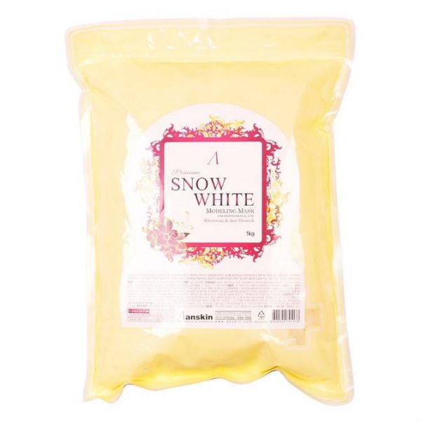 Anskin Premium маска альгинатная осветляющая Snow White Modeling Mask пакет 1 кг