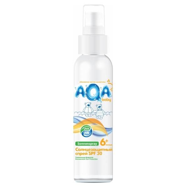 AQA baby солнцезащитный спрей SPF30 150 мл