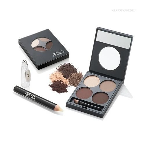 Ardell Brow Defining Kit Набор для окрашивания и коррекции бровей с кистью и восковым карандашом 1 шт.