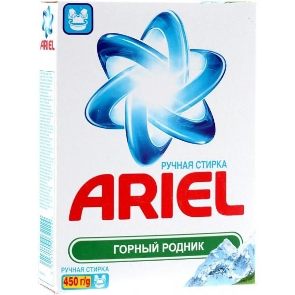 Ariel стиральный порошок Горный родник ручная стирка 450 г