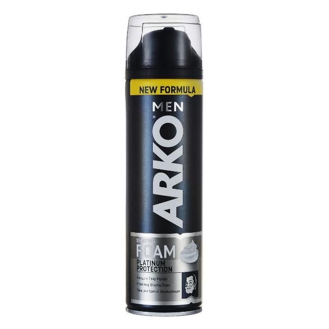 Arko Men Пена для бритья Platinum Protection 200мл