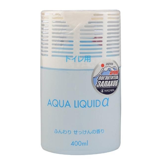 Арома-поглотитель запахов Nagara Aqua liquid для коридоров и жилых помещений Мыло 400 мл