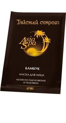 AsiaSpa Тайский секрет Маска для лица Бамбук Активное омоложение саше 10мл AsiaSpa Тайский секрет Маска для лица Бамбук Активное омоложение саше 10мл
