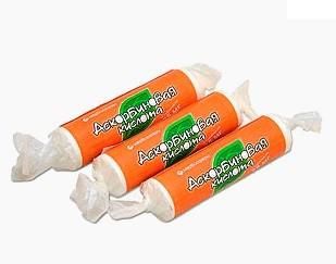 Аскорбиновая кислота 50мг таб. жевательные х10