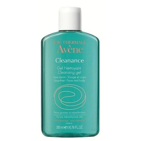 Avene Cleanance очищающий гель для жирной проблемной кожи 200 мл