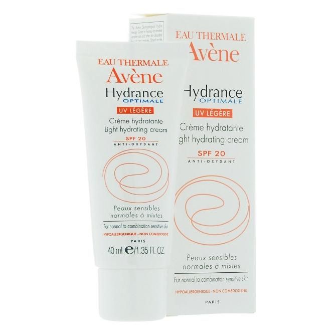 Avene Hydrance Optimale Legere UV20 крем легкий увлажняющий для нормальной и смешанной кожи 40 мл