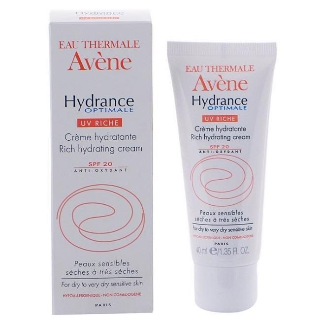 Avene Hydrance Optimale Riche UV20 крем насыщенный увлажняющий для сухой кожи 40 мл