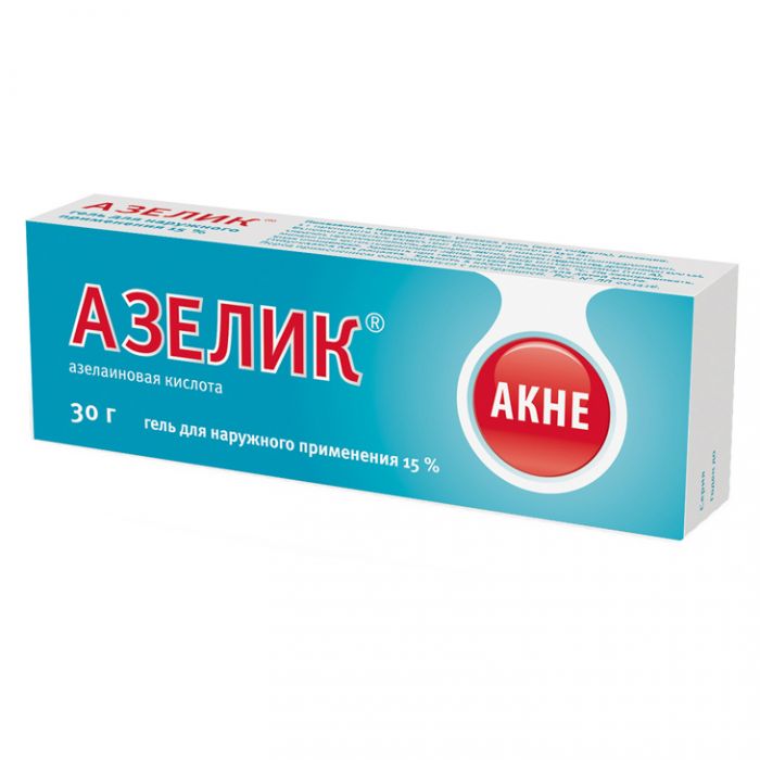 Азелик гель 15%, 30 г