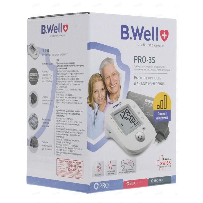 B.Well Тонометр PRO-35 1 шт