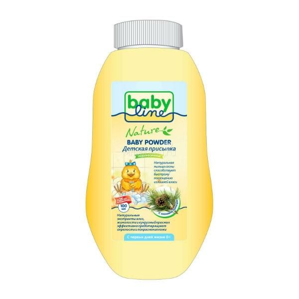 Babyline Nature присыпка детская с сосновой пыльцой 100г+ 25% в подарок