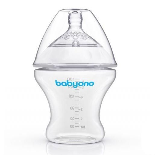 BabyOno бутылочка Natural Nursing антиколиковая 180 мл